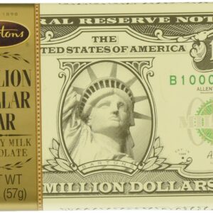 3 Set of 12 Million Dollar Milk Chocolate Bars - 2 Oz Brand: Bartons - Bazzini
