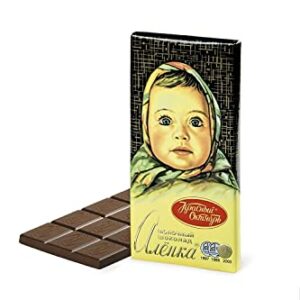 Russian Milk Chocolate "Alionka" 200g Red October