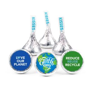 324ct Earth Day Stickers for Kisses Party Favors, Candy Not Included - Just Candy