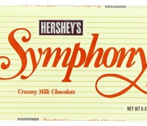 Hershey Giant Symphony Milk Chocolate Bar 6.8oz (Pack of 12)