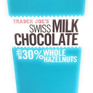 Trader Joes Swiss Milk Chocolate 30% Whole Hazelnuts 7.05oz - Made in USA