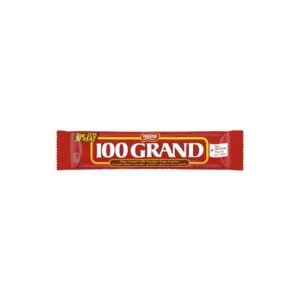 100 Grand Bar 36CT Box - Chewy Caramel & Milk Chocolate - No Artificial Flavors - 190 Calories - Sat Fat 5g - Nestle