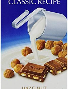 Lindt Milk Chocolate Hazelnut Bar, 4.4oz Classic Recipe