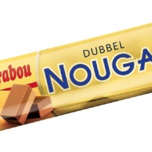 Marabou Dubbel Nougat Milk Chocolate Bars 200g Swedish Original 4-Pack