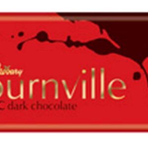 Cadbury Bournville Dark Chocolate 180g - Pack of 6 - Rich Flavor, Iconic Brand