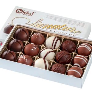 Vegan, Gluten Free | Gourmet Chocolate Truffle Collection (15 Pieces) | Allergy Friendly Gifts | No Whey Foods