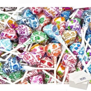 Dum Dum Original Pops 100-Count Bag, 16 Flavors, Ideal for Candy Bowls & Parties