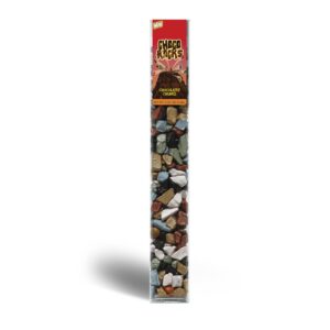 Kimmie Candy ChocoRocks Chocolate 3oz Tube USA Made Non-GMO Gluten-Free