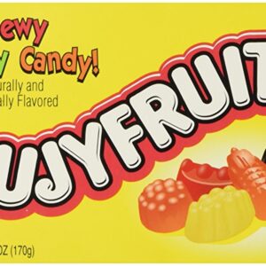JujyFruits Chewy Fruity Candy 5 oz 3 Pack Kids Love Theater-Size Boxes