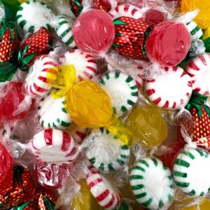 American Favorites Candy Party Mix - 1 lb Assortment of 7 Flavors - Individually Wrapped Hard Candies