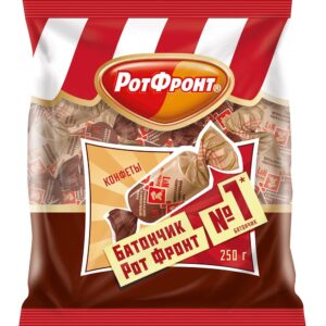 Batonchik Rot Front Chocolate-Cream Taste 250g/8.8oz UNICONF Classic Sweets Russian Candy Bars