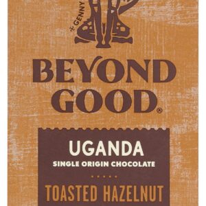 Beyond Good Dark Chocolate Toasted Hazelnut Bar 2.64 OZ - No Hydrogenated Fats