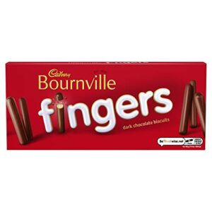 Cadbury Bournville Dark Chocolate Biscuits Cookies 110g Vegetarian, Gift Idea