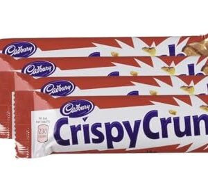 'Cadbury Crispy Crunch Chocolate Bars, 48g/1.7 oz., Pack of 4, Imported from Canada, Peanut Butter, Milk Chocolate - Crispy Crunch'