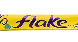 Cadbury Flake Chocolate Bar 32g x 18 - Cadbury Milk Chocolate Bars Individually Wrapped