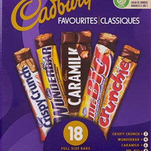 Cadbury Full Size Assorted Chocolate Bars 936g Caramilk Mr Big Crispy Crunch Crunchie Wunderbar - Canada