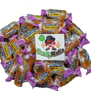 CandyMafia® Jolly Ranchers® Hard Candy 2.4lb Bag - Only Orange Flavor + Magnet Gift Included
