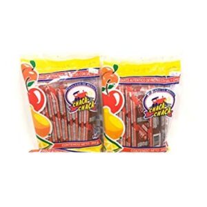 Chaca-Chaca Tamarindo Mexican Candy Set of 2 - 20 Pieces with Sal y Chile Flavor