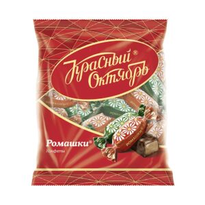 Chocolate Candies Romashka Romashki Gourmet Bars 8.8oz/250g Krasnyi Oktyabr