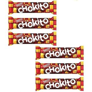 Chokito Chocolate Bar 1.1oz & Bombom 32g Pack of 6 - Brand Size