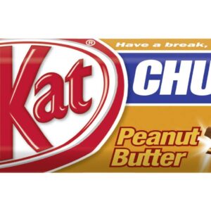 Chunky Peanut Butter Kit Kat Bar, 1.4 oz, Imported UK, Nestle, Not Hershey