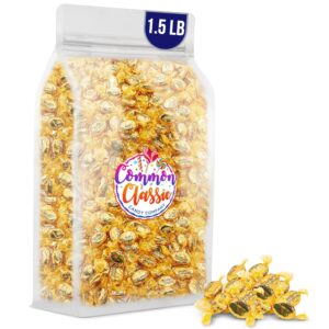 Common Classic Werther's Original Caramel Hard Candy 1.5 lbs - Buttery Sweet Individually Wrapped