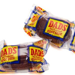 Dad's Root Beer Barrels Candy 2 LB - Old Fashioned Hard Candy, Individually Wrapped, Classic Flavor