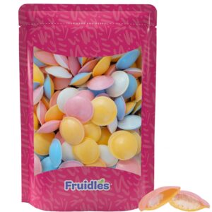 Fruidles Sour Satellite Wafers - Fun UFO Candy Filled with Sour Powder, Non-GMO, 48-Pack