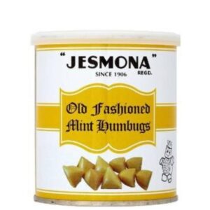 Jesmona Old Fashioned Mint Humbugs Candy | 8.82 Oz | Classic British Sweets for Gifting
