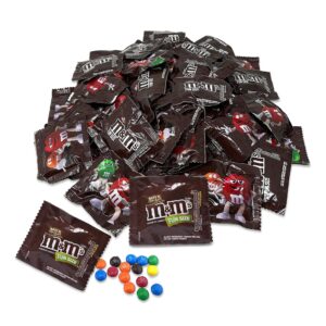 M and M's Milk Chocolate Funsize Bulk 2LB Candy Snackivore Brand