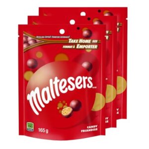 Maltesers Malt Chocolate Candy 165g/5.8oz, 3-Pack by ETC Unlimited - Imported from Canada