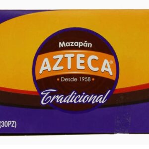 Mazapan Azteca Peanut Candy - Vanilla Flavor - 30 Count - Bokados
