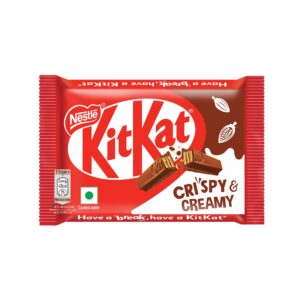 Nestle KITKAT 4 Finger Wafer Bar 38.5g - Crispy Chocolate Snack Bar - Kit Kat