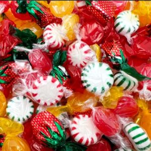 Old-School Hard Candy Mix - 2 Pounds Bulk Pack - Individually Wrapped Retro Assortment