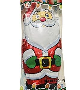 Palmer Bag Net WT 4 OZ (113g) Here Comes Santa Claus! SOLID Milk Chocolate Flavored - CANDY CABIN