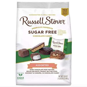 Russell Stover Sugar Free Assortment Candies 19.7oz - Delicious 5 Flavor Variety Pack