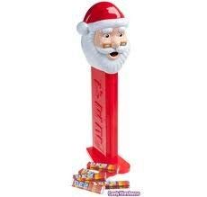 Santa Claus PEZ Candy Dispenser with 2 Refills - Festive Holiday Fun for All Ages