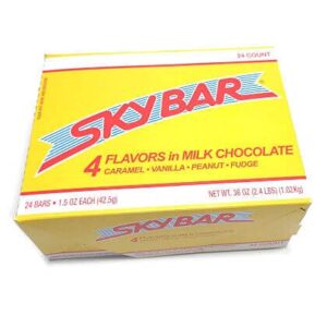 Skybar 24ct Candy Bars by Skybar - Original Recipe, Pack of 24
