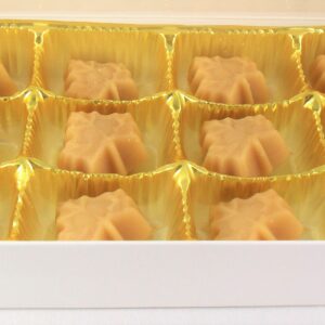 Stony Acres Pure Maple Sugar Leaf Candy - 12 Gourmet Pieces, All Natural Maple Syrup Treats