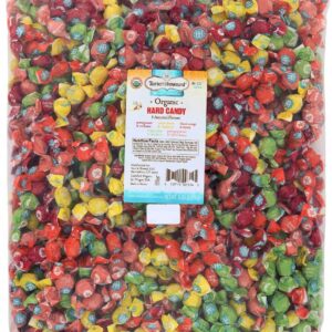 Torie & Howard Organic Hard Candy Bulk, 5lb Assorted Flavors - Non-GMO, Gluten-Free, Fun Packaging