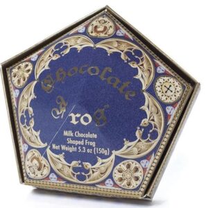 Wizarding World of Harry Potter Chocolate Frog with Hogwarts Wizard Card 5.3 oz Box