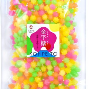 YAMASAN KYOTO UJI Konpeito Japanese Sugar Candy 500g - Colorful Handmade Treats for Celebrations