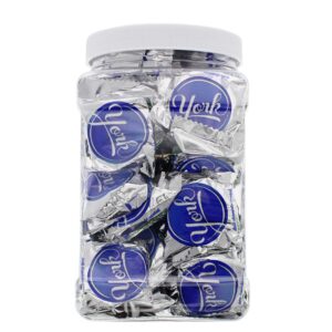 York Peppermint Patty Mini Candy Bars - Bulk Value Packed Chocolate Thin Mint in Reusable Jar - Made in USA